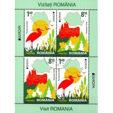 1938a1 - Europa - Vizitati Romania - bloc s