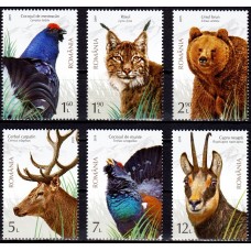 2237 - Fauna protejata din Romania - serie