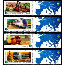 2338b1 - Anul european al cailor ferate - serie v