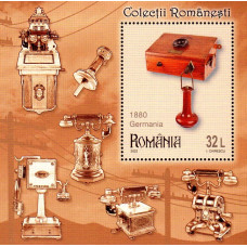 2381a - Colectii romanesti - Telefoane - colita