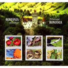 2433a - Romania pitoreasca - bloc 2433a - Romania pitoreasca - bloc