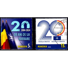 2459 - 20 de ani de la aderarea Romaniei la NATO - serie s