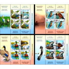 2529a - Rezervatia Biosferei Delta Dunarii - blocuri s 2529a - Rezervatia Biosferei Delta Dunarii - blocuri s