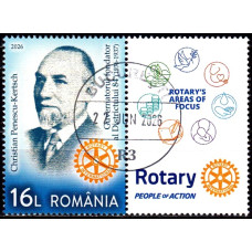 2557c - Rotary Romania, 90 de ani - serie vs