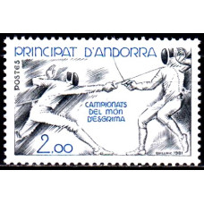Andorra 1981 - Campionatul mondial de scrima - serie Andorra 1981 - Campionatul mondial de scrima - serie