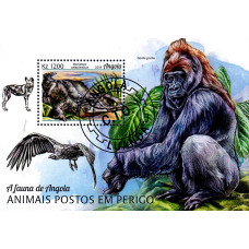 Angola 2018 - Fauna pe cale de disparitie - colita s
