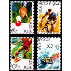 Belgia 1982 - Evenimente sportive - serie Belgia 1982 - Evenimente sportive - serie