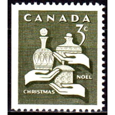 Canada 1965 - Craciun - 1 margine nedantelata - serie