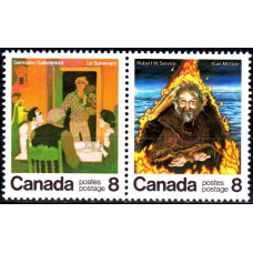 Canada 1976 - Scriitori canadieni II - serie d
