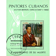 Cuba 1979 - Pictori cubanezi - Victor Manuel Garcia - colita s