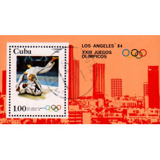Cuba 1984 - Jocurile Olimpice Los Angeles 84 - colita s