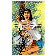 Cuba 1993 - Tenis - Cupa Davis - colita s Cuba 1993 - Tenis - Cupa Davis - colita s