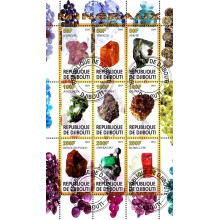 Djibouti 2010 - Minerale - bloc s