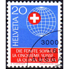 Elvetia 1966 - 50 de ani Organizatia elvetienilor din strainatate - serie s