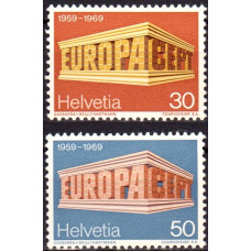 Elvetia 1969 - Europa CEPT - serie