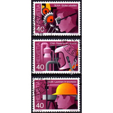 Elvetia 1978 - Securitatea muncii - serie s