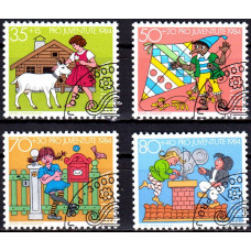 Elvetia 1984 - Fundatia Caritabila Pro Juventute - serie s