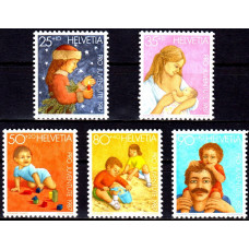 Elvetia 1987 - Fundatia Caritabila Pro Juventute - serie