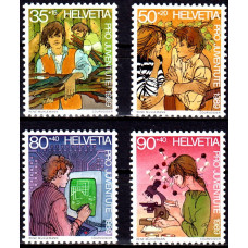 Elvetia 1989 - Fundatia Caritabila Pro Juventute - serie