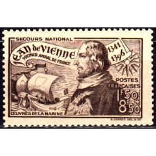 Franta 1942 - 600 de ani de la nasterea Amiralului Jean de Vienne - serie Franta 1942 - 600 de ani de la nasterea Amiralului Jean de Vienne - serie
