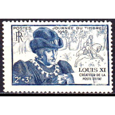 Franta 1945 - Ziua marcii postale - serie Franta 1945 - Ziua marcii postale - serie