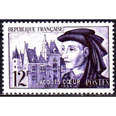 Franta 1955 - Comemorare Jacques Coeur - serie