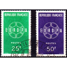 Franta 1959 - Europa CEPT - serie s