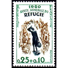 Franta 1960 - Anul mondial al refugiatilor - serie Franta 1960 - Anul mondial al refugiatilor - serie