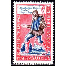 Franta 1962 - Ziua marcii postale - serie