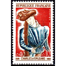 Franta 1965 - 500 de ani de la moartea lui Charles d'Orleans - serie