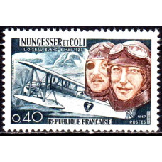 Franta 1967 - Aniversari aviatice - serie