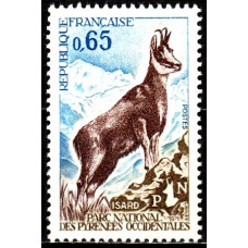 Franta 1971 - Inaugurarea Parcului national West Pyrenees - serie