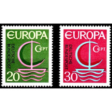 Germania 1966 DBB - Europa CEPT - serie