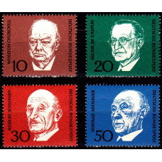 Germania 1968 DBB - Personalitati proeminente - serie