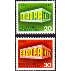 Germania 1969 DBB - Europa CEPT - serie