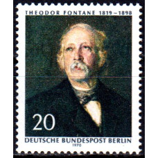 Germania 1970 DBB - 150 de ani de la nasterea scriitorului Theodor Fontane - serie