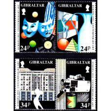 Gibraltar 1993 - Europa CEPT - Arta contemporana - serie d