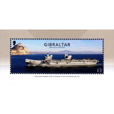 Gibraltar 2018 - Vizita portavionului Queen Elizabeth - colita