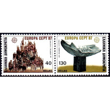 Grecia 1987 - Europa CEPT - serie d