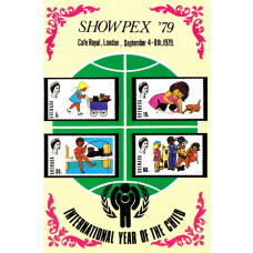 Grenada 1979 - Ziua Internationala a Copilului - Expozitia Filatelica Showpex 79 - bloc n