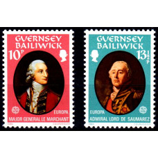 Guernsey 1980 - Europa CEPT - serie Guernsey 1980 - Europa CEPT - serie