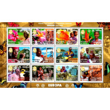 Guinea 2006 - 50 de ani de la primele emisiuni Europa CEPT - bloc
