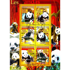 Guinea 2008 - Ursi Panda - bloc s