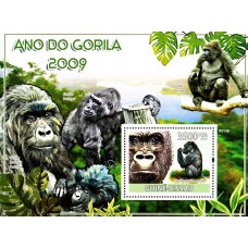 Guinea Bisau 2009 - Anul chinezesc al gorilei - colita