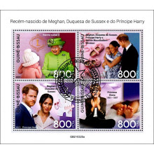 Guinea Bisau 2021 - Familia Regala Britanica - bloc s