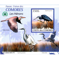 Insulele Comore 2009 - Pasari - 3 - colita n