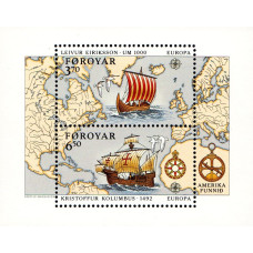 Insulele Feroe 1992 - Europa CEPT - bloc