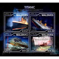 Insulele Maldive 2020 - Titanic - bloc s