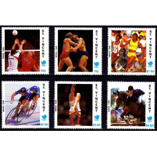 Insulele St Vincent 1988 - Jocurile Olimpice Seul 88 - serie