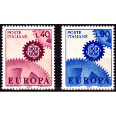 Italia 1967 - Europa CEPT - serie